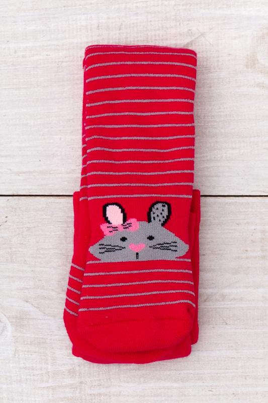 Колготки ясельні для дівчинки (зима)